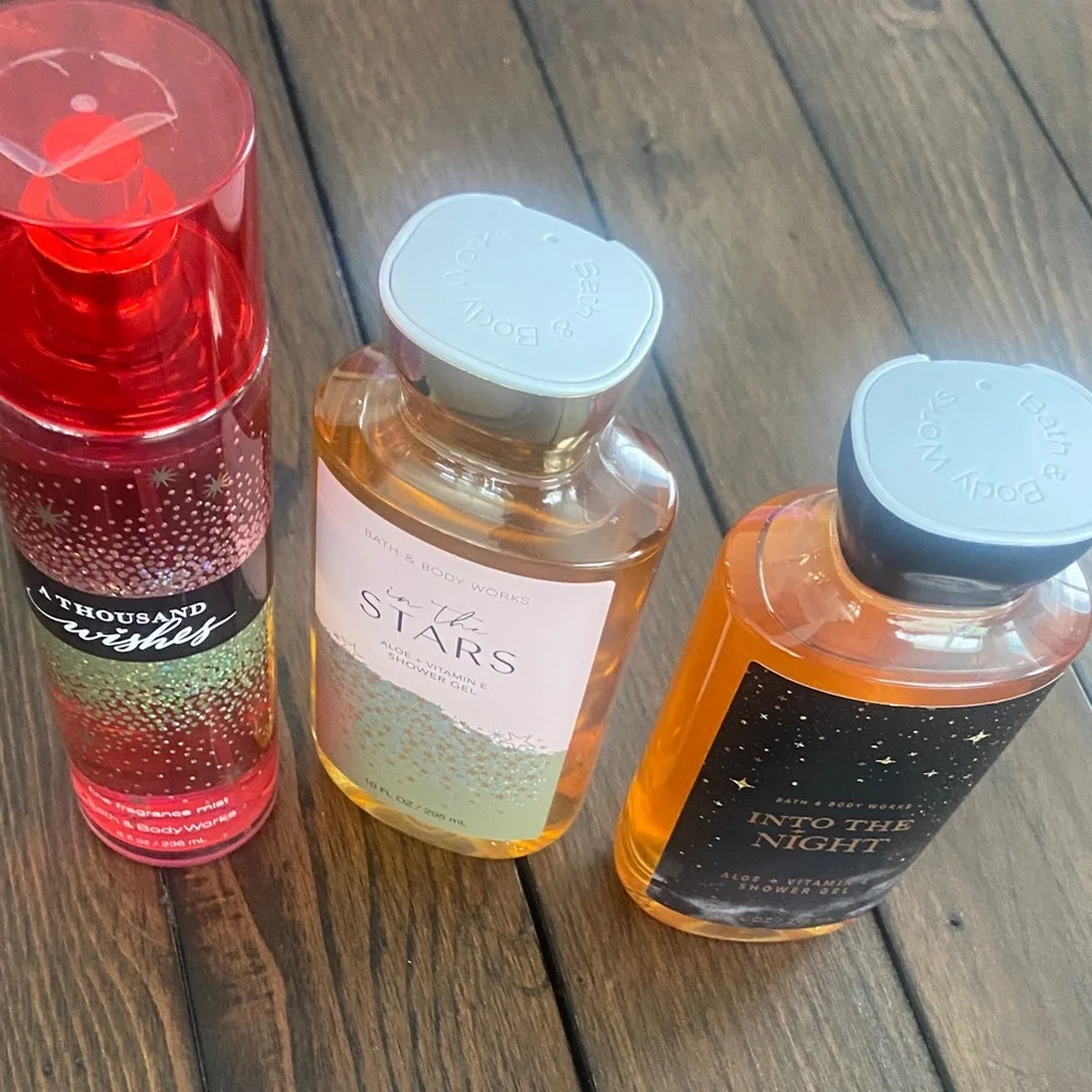 Bath & Body Works trio bundle